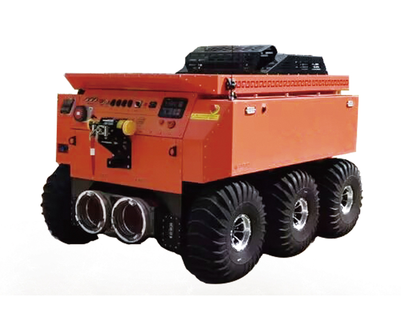 水陸兩棲供排水機器人